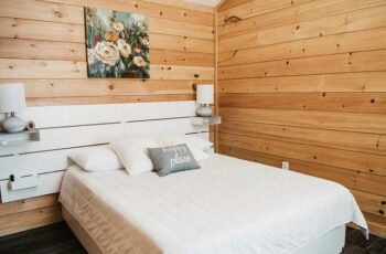 Take a Peek Inside This Affordable 450 sq ft Prefab Cabin, Perfect for Small Family